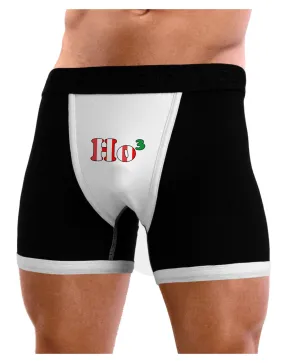 Ho Ho Ho Math Christmas Mens Boxer Brief Underwear