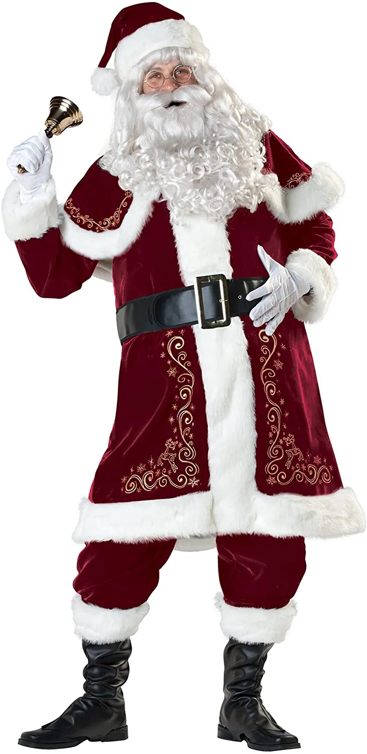 Jolly Ole St. Nick Adult Large Santa Costume