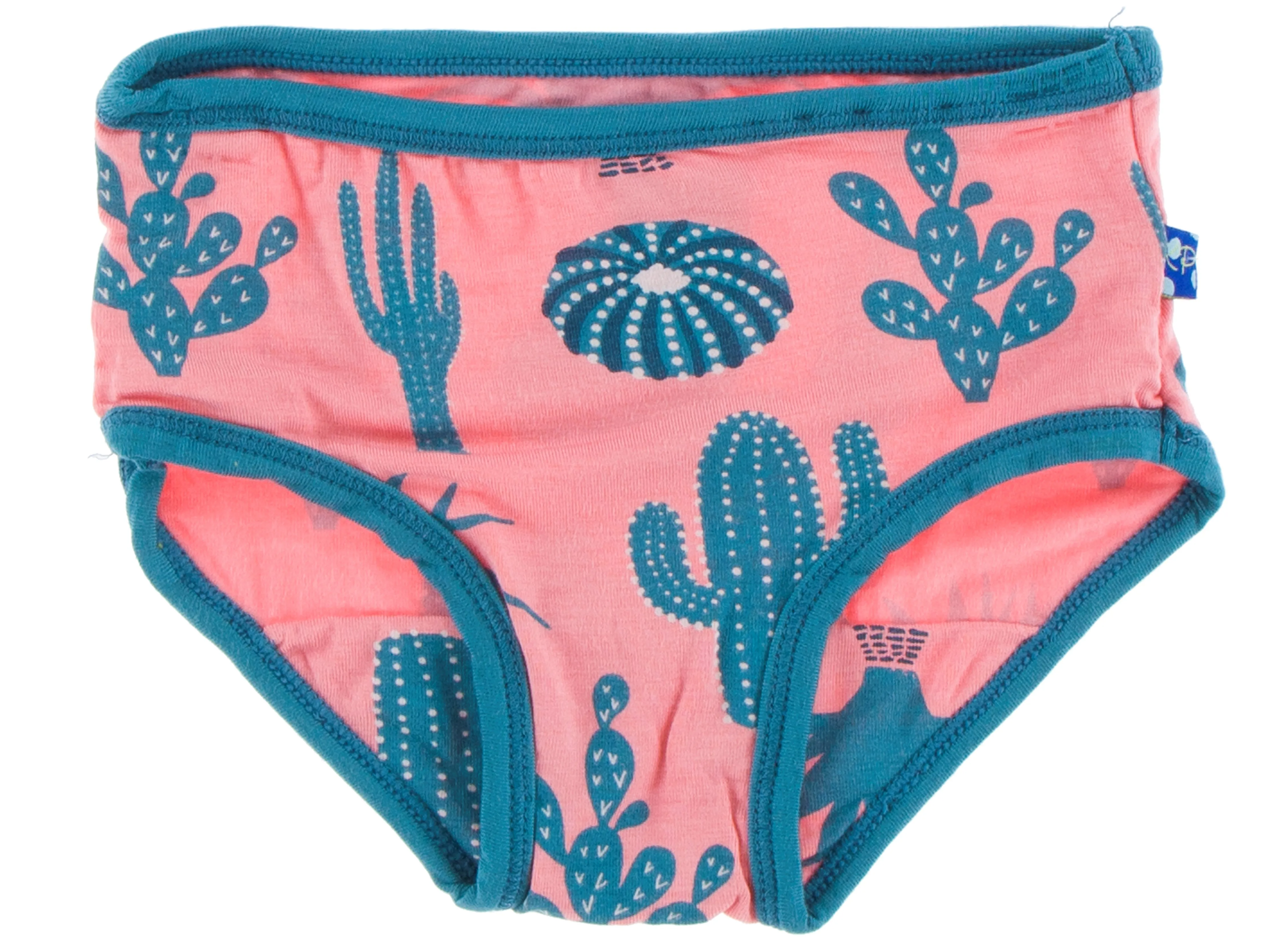 KicKee Pants Cancun Strawberry Stripe & Strawberry Cactus Girl Underwear Set