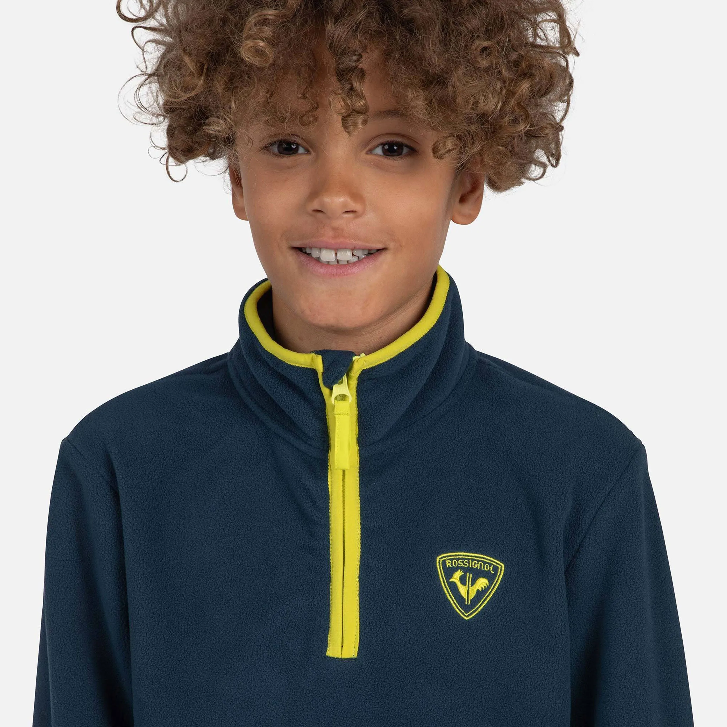 Kid's Strawpile Half-Zip Fleece