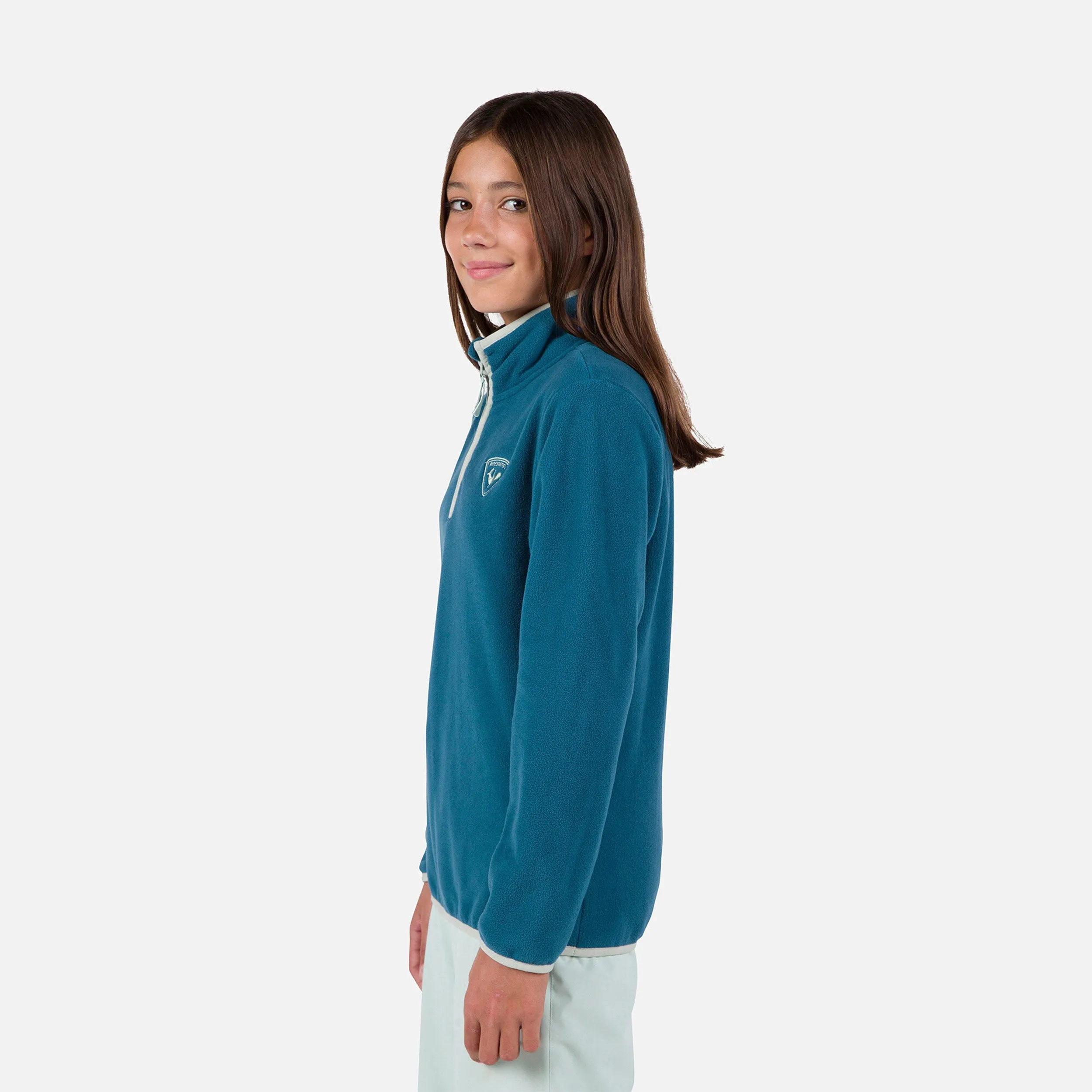 Kid's Strawpile Half-Zip Fleece