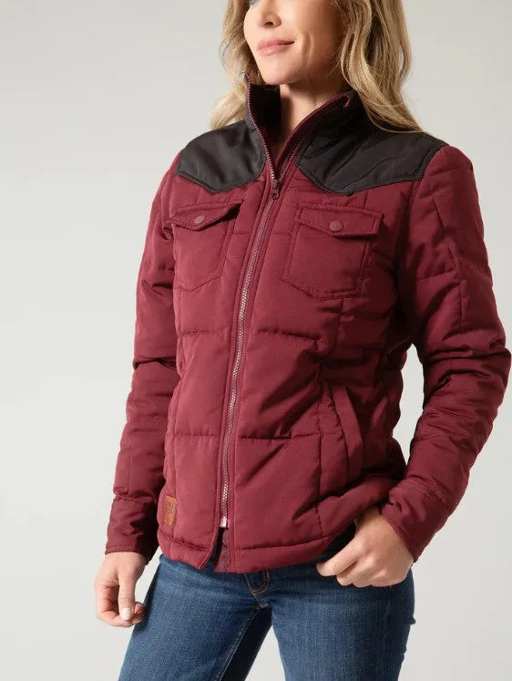 Kimes Ranch Ladies Wyldfire Dark Wine Jacket