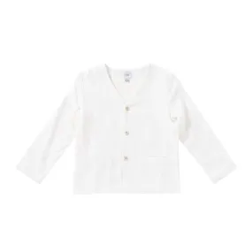 KIPP White Linen Blazer