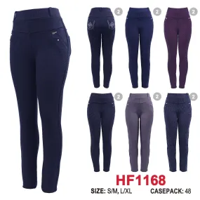 Lady Winter Warm Pants Lining Leggings HF1168