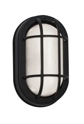 LED Outdoor Wall Sconce from the Cape Collection in Black Finish by AFX Lighting