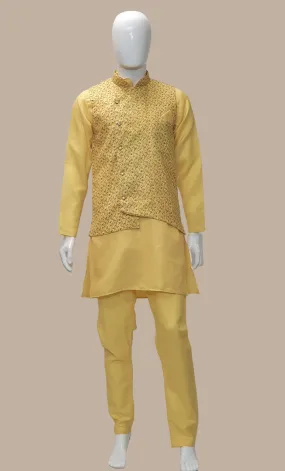 Lemon 3 Piece Kurta Set