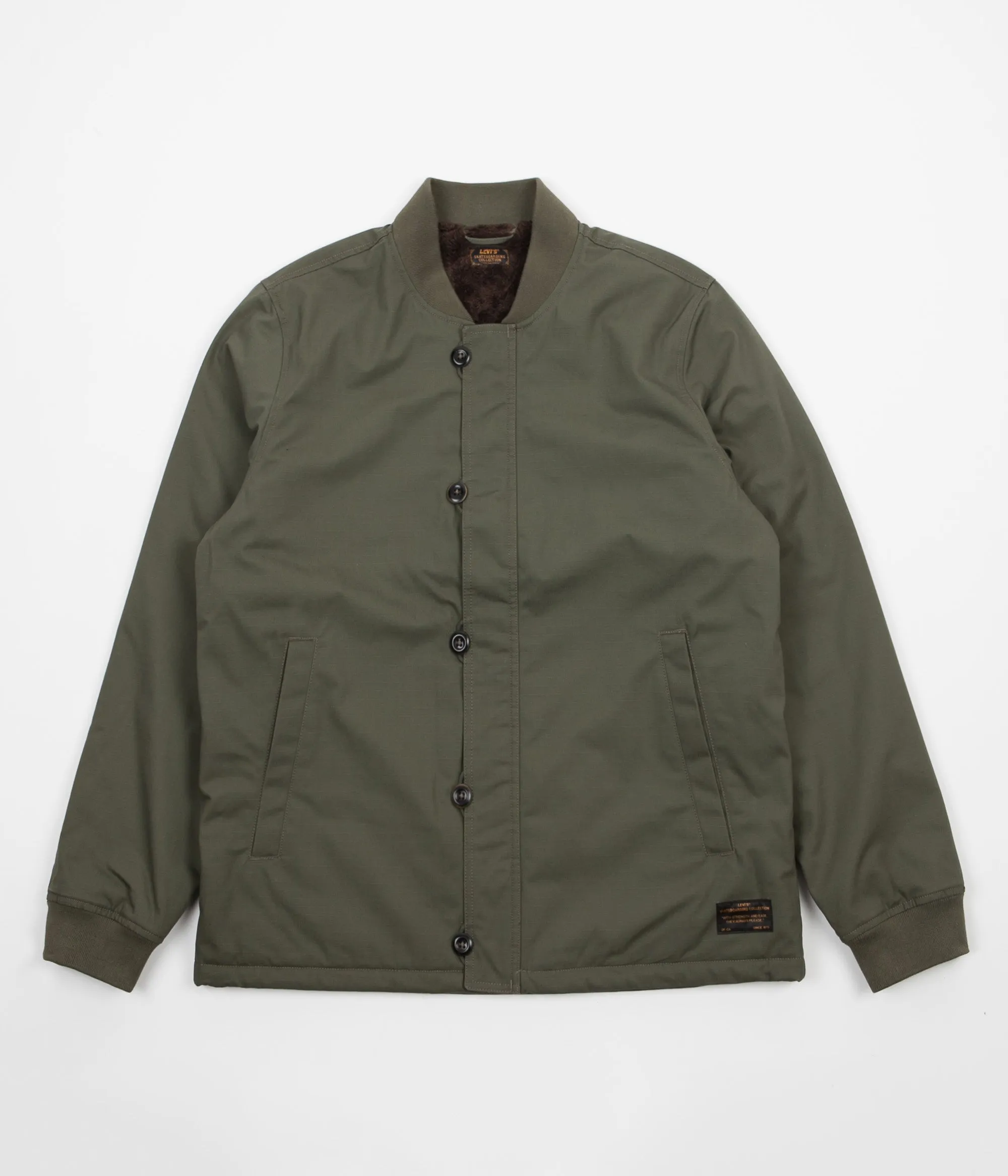 Levi's® Skate Pile Jacket - Olive Night