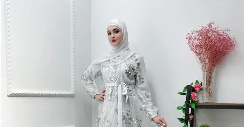 Luxury Muslim Lace Embroidery Bronzing Abaya Full Dresses Cardigan KimonoLong Robe Gowns Jubah Middle East Eid Ramadan Islamic