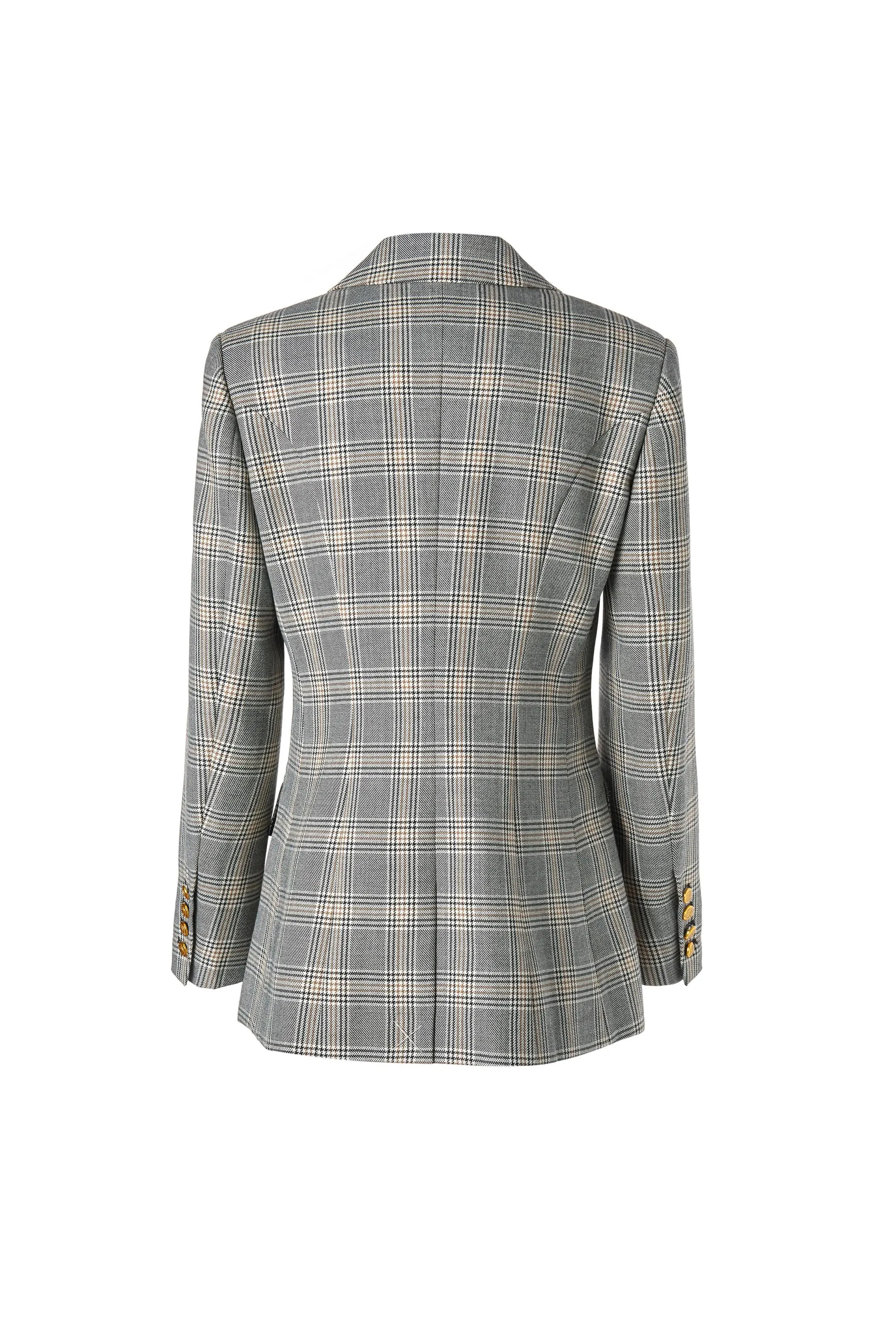 Madison Plaid Blazer