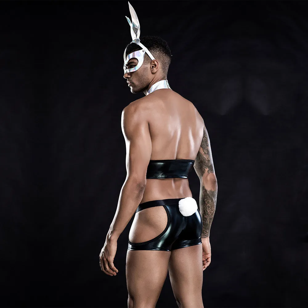 Men's Sexy Uniform European And American Sexy Rabbit Cosplay Underwear