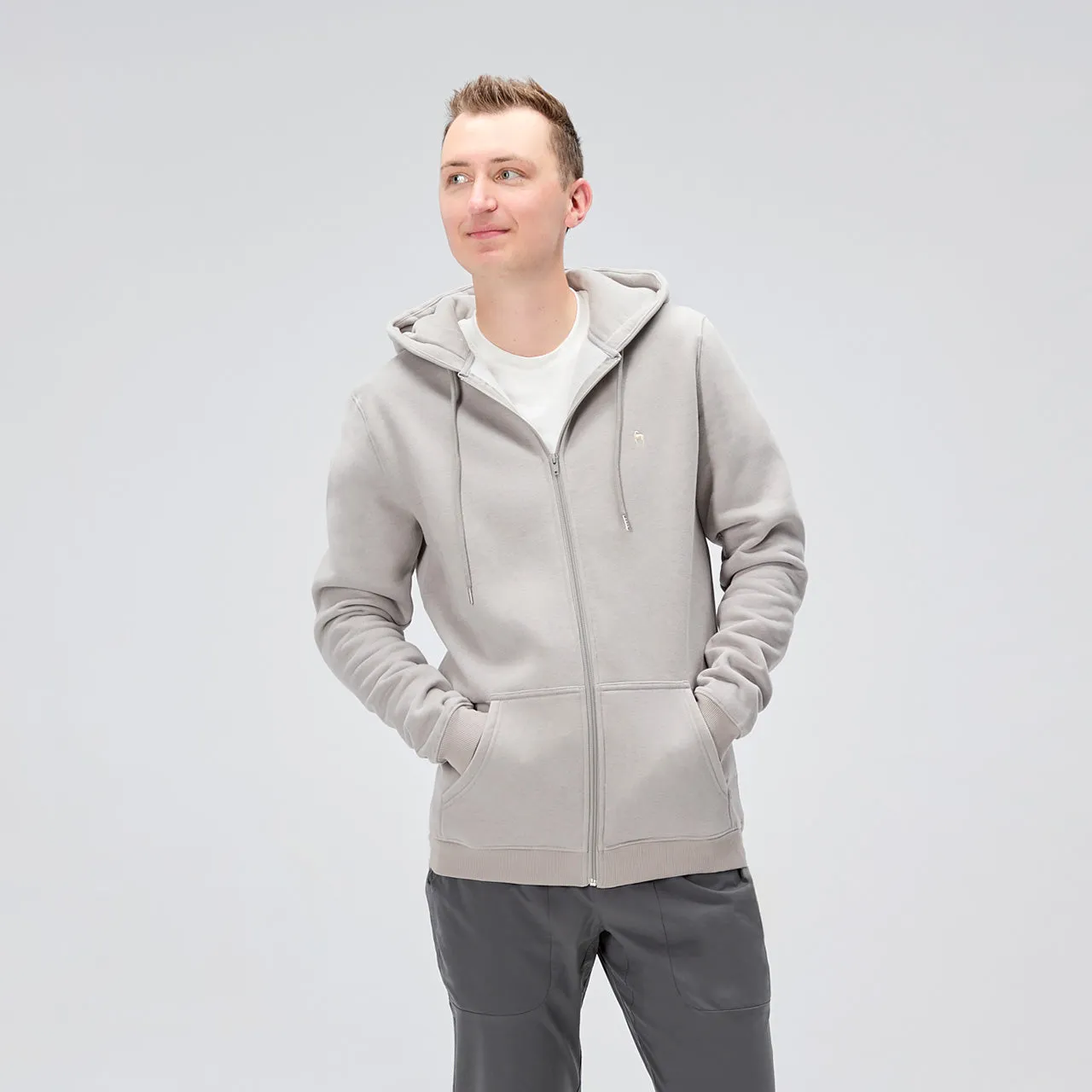 Midweight Fleece Full Zip Hoodie