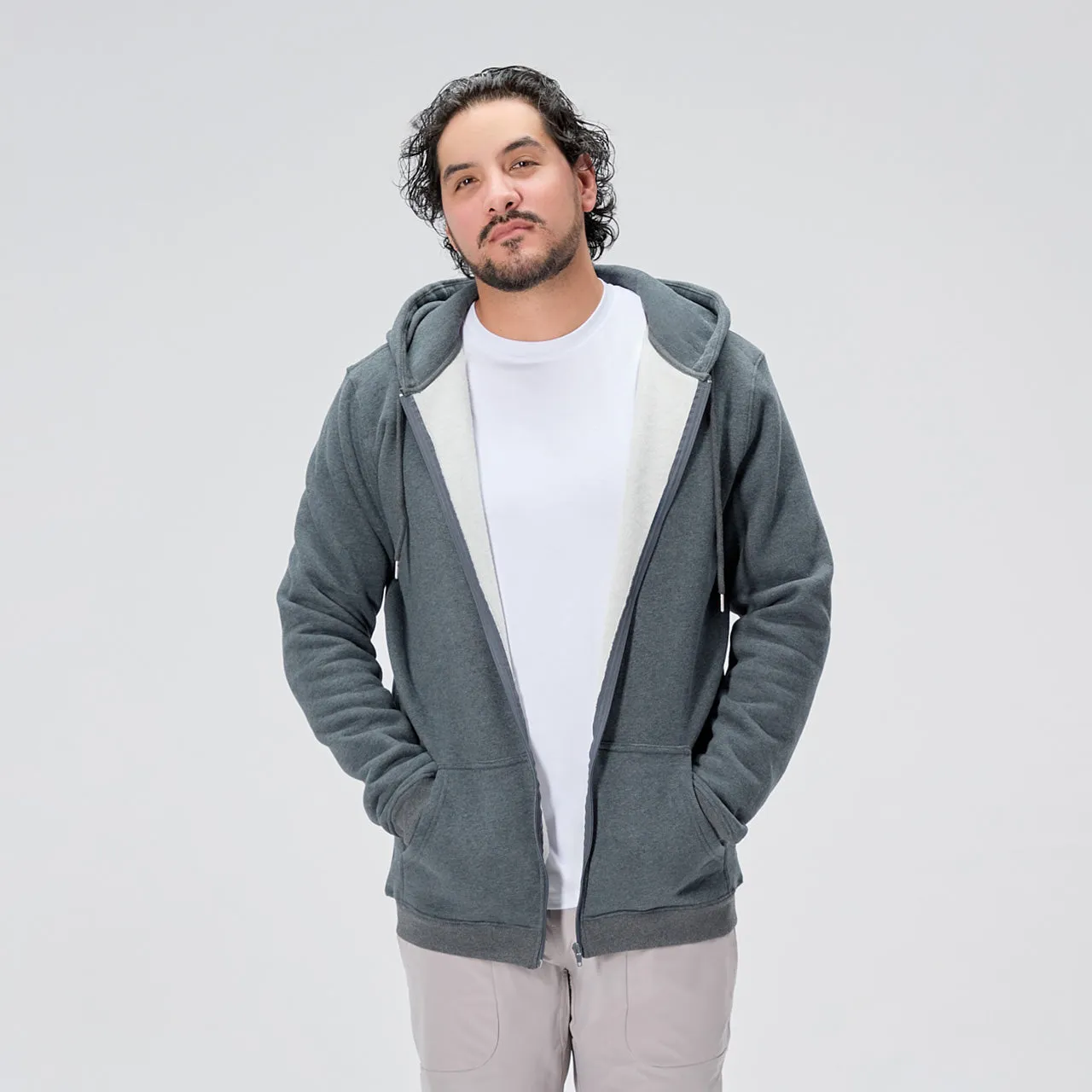 Midweight Fleece Full Zip Hoodie