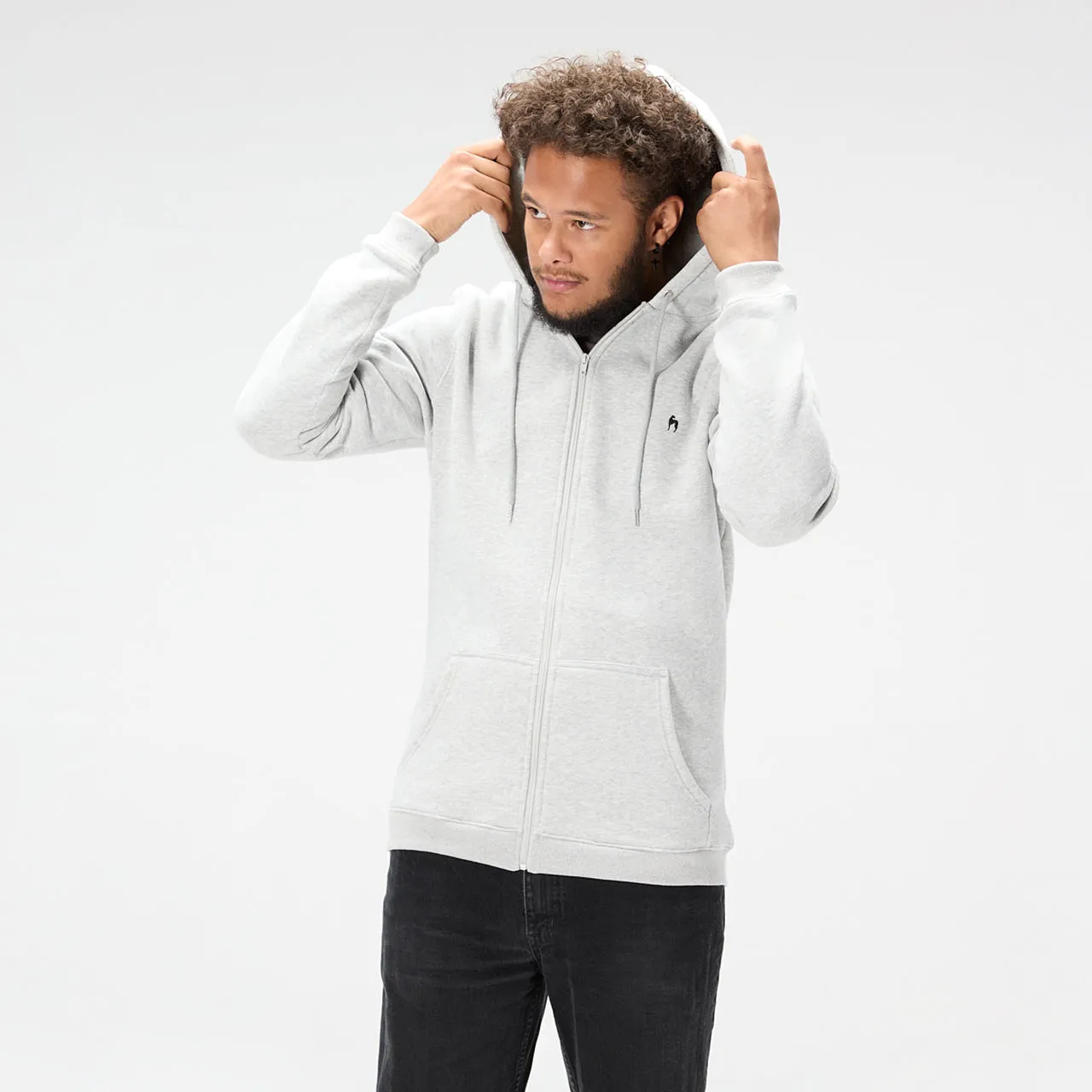 Midweight Fleece Full Zip Hoodie