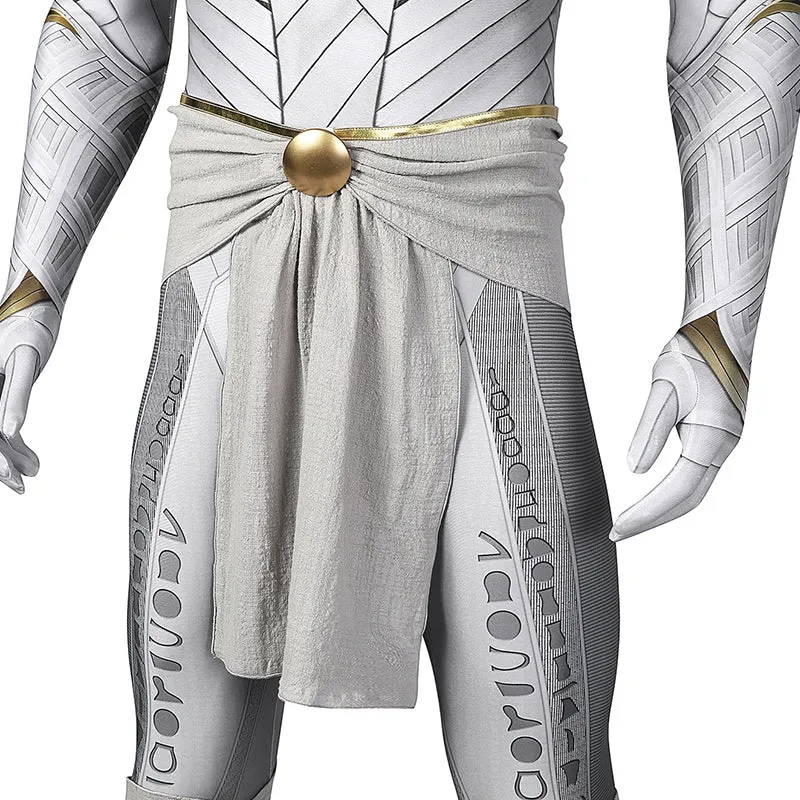 Moon Knight Cosplay Costumes Marc Spector Bodysuit Halloween Outfit With Cloak