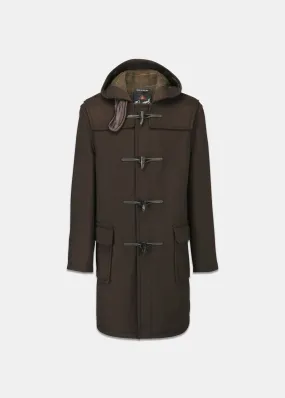 Morris Check Duffle Coat Brown