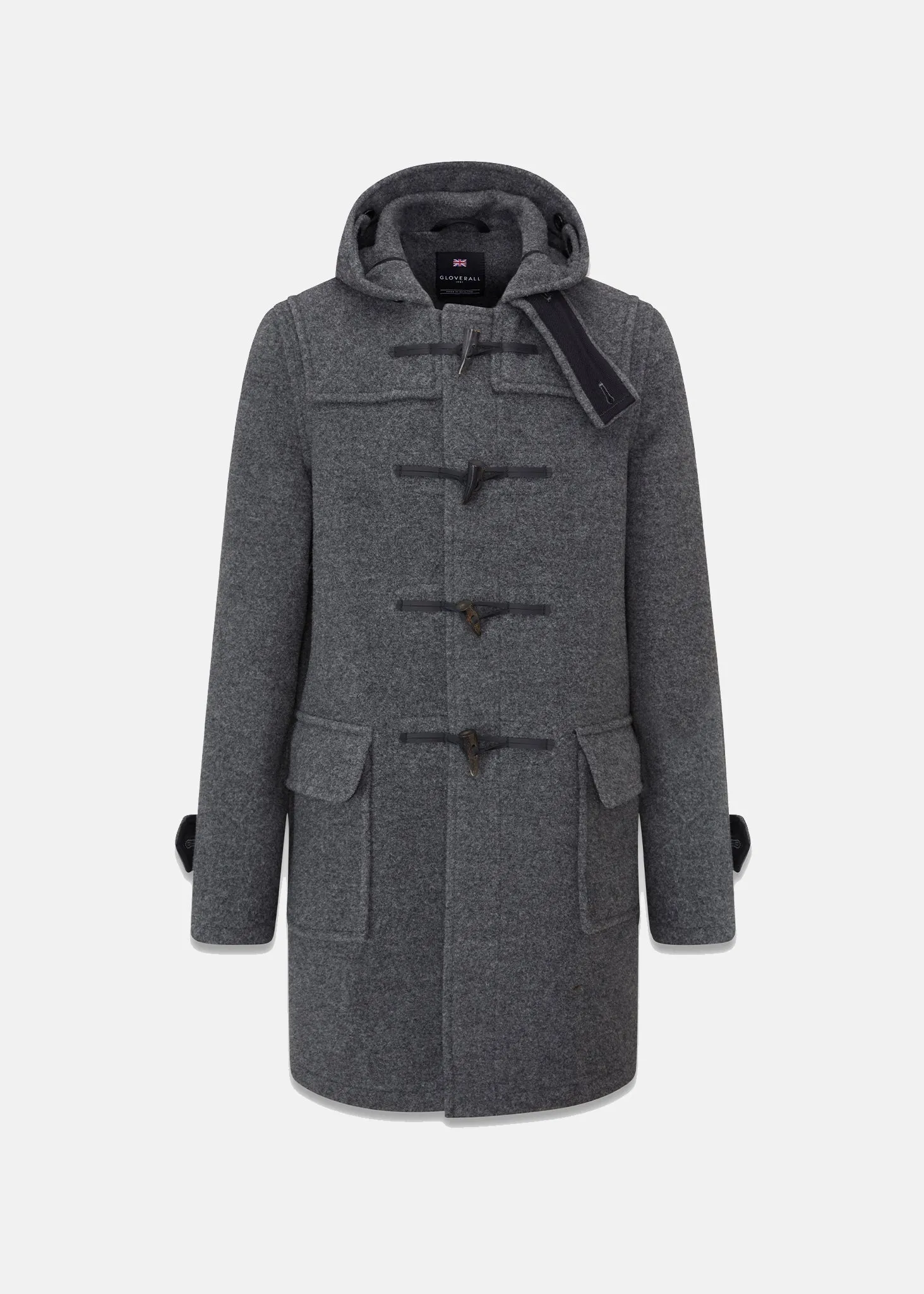 Morris Duffle Coat 52 Grey