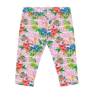 Moschino Baby Floral Leggings