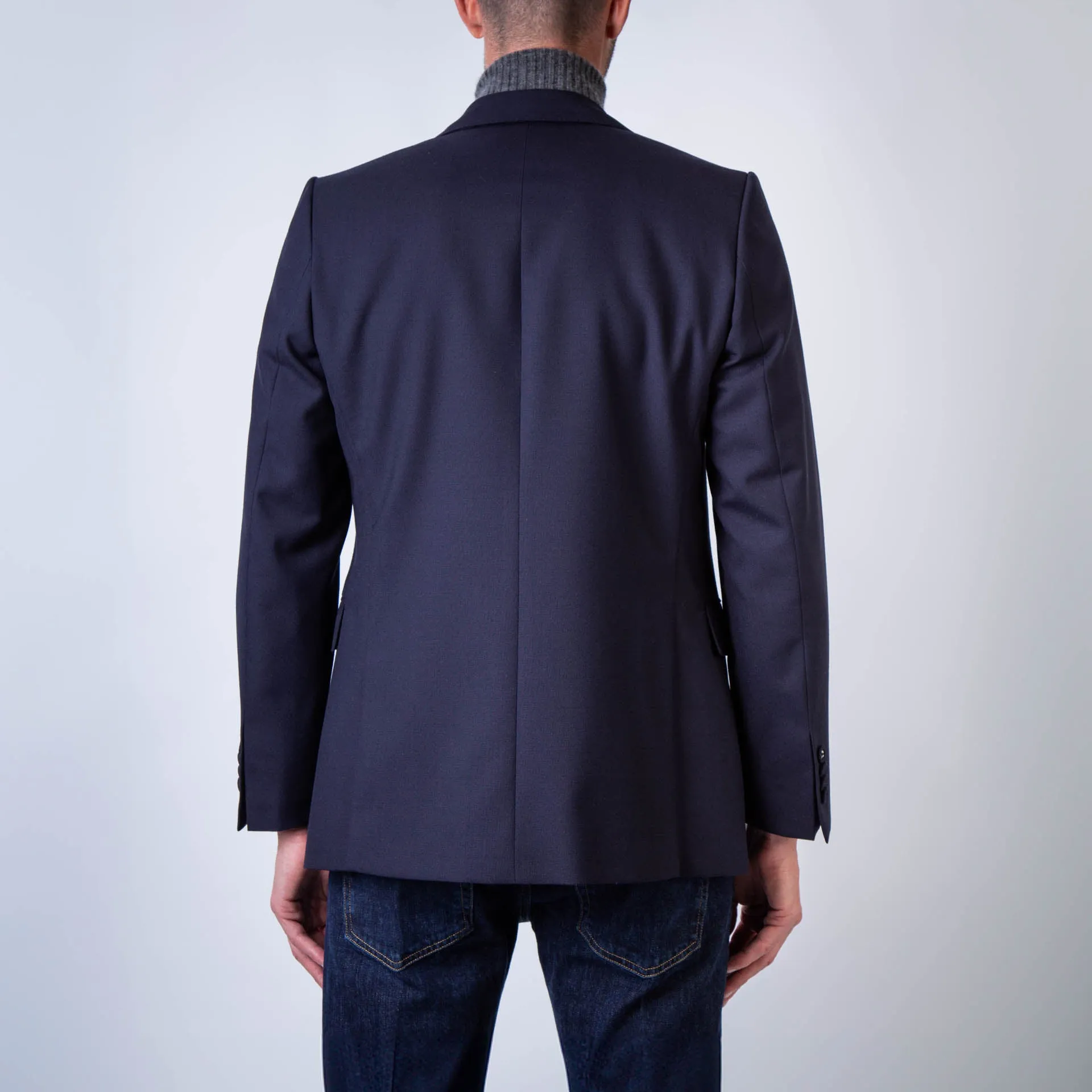 OFFICINE GENERALE BLAZER MTLG402 DARK NAVY BLUE