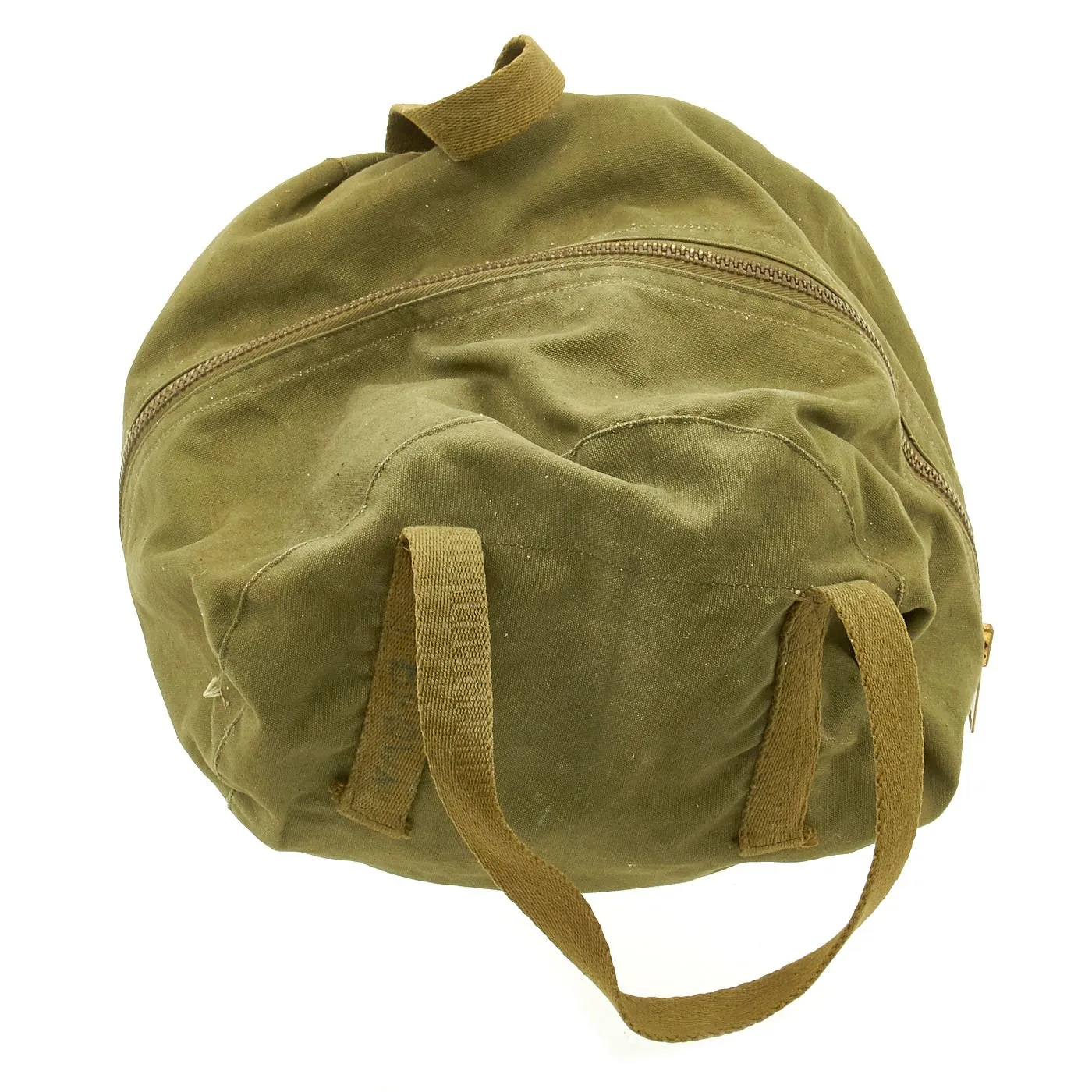 Original U.S. Vietnam War Named USN Pilot APH-6 Dual Visor Ramshorn Flight Helmet with Oxygen Mask and Bag