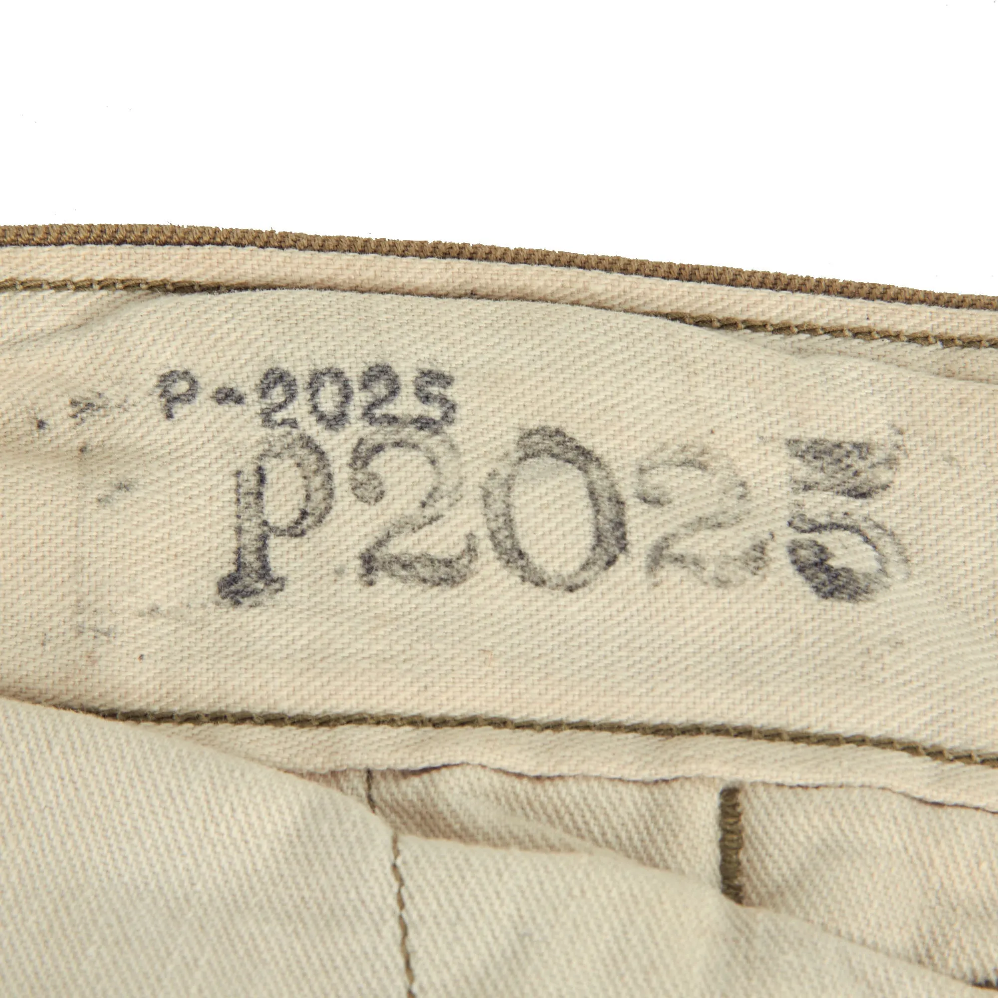 Original U.S. WWII Service Worn M1942 Paratrooper M42 Jump Jacket and Pants - Both Laundry Number Marked