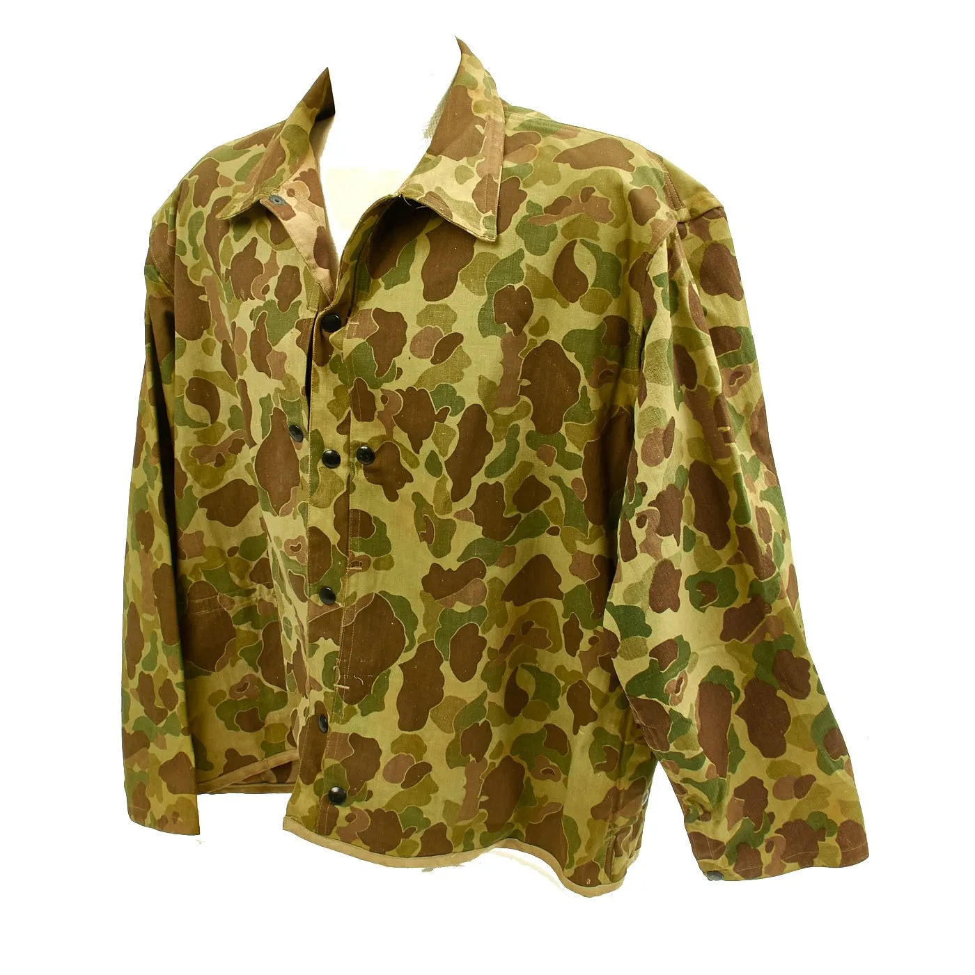 Original U.S. WWII USMC P44 Camouflage Pattern 1944 Utility Uniform