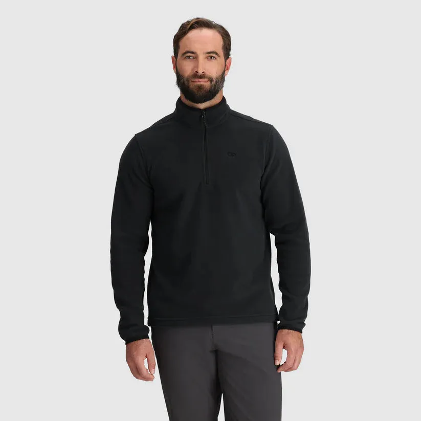 Outdoor Research Men's Polartec 100 Quarter Zip Fleece Jacket