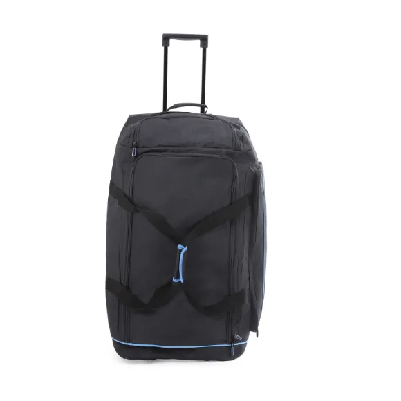 Paklite - PA30 76cm 110Lt Duffle on Wheels - Black/Blue