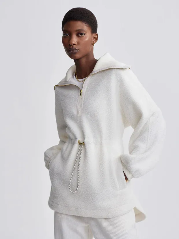 Parnel Half-Zip Fleece Egret