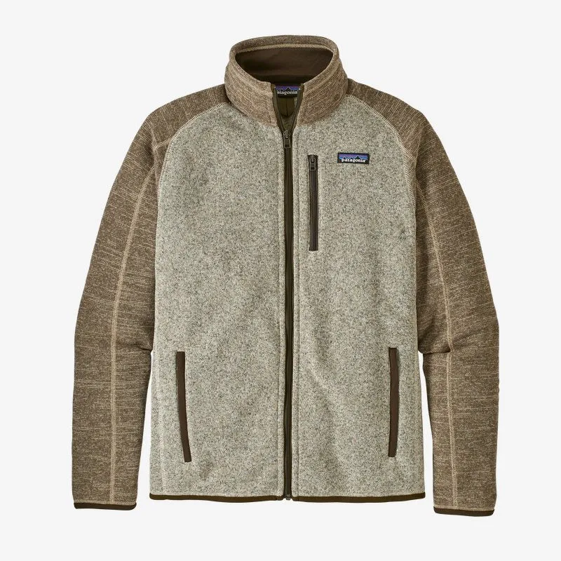 Patagonia Men's Better Sweater Fleece Jacket/Bleached Stone - Pale Khaki