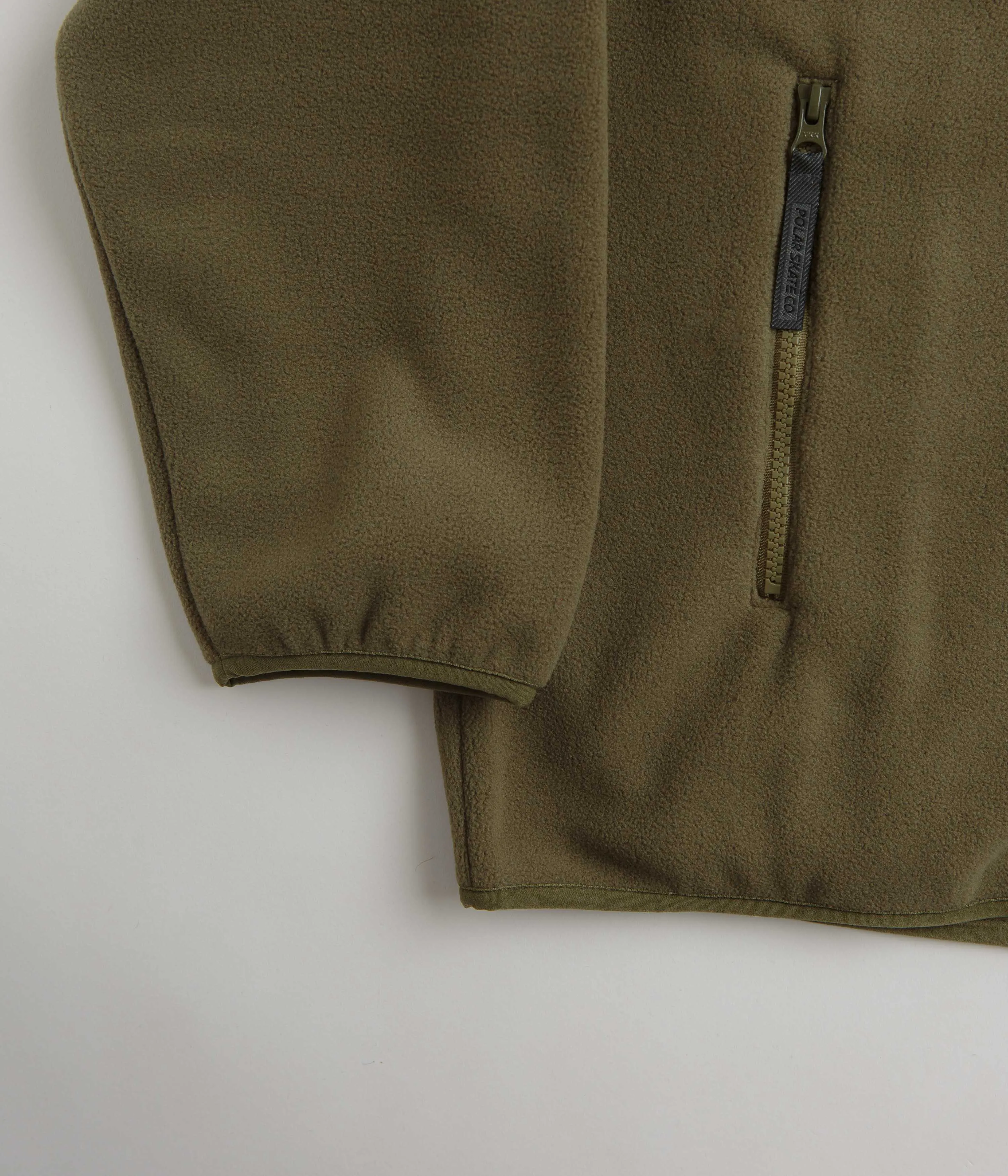 Polar Basic Fleece Jacket - Army Green