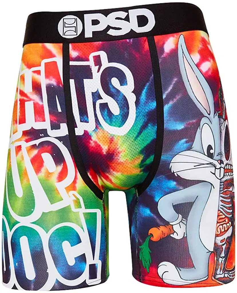 PSD Men's Looney Toons Whats Up Boxer Brief