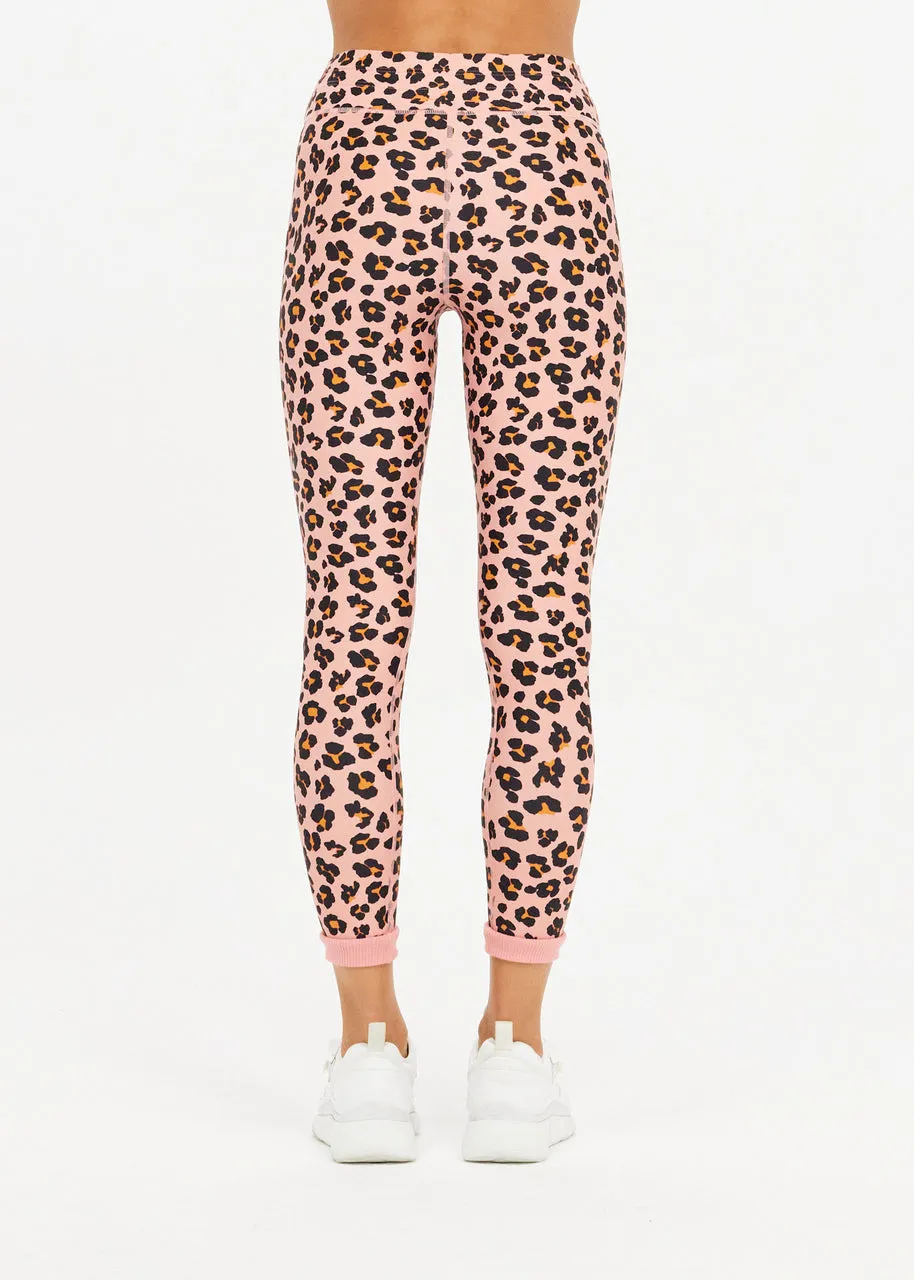 Rose Cheetah Midi Pant, Animal