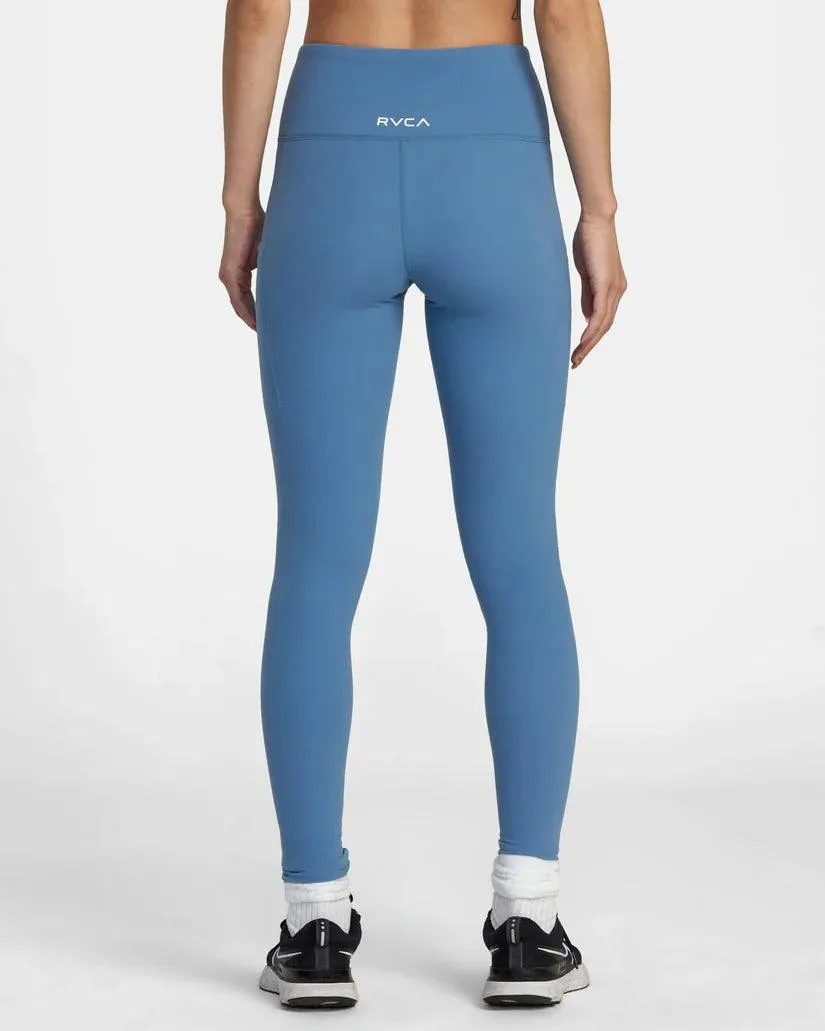 RVCA Women’s Essential Pocket Legging II Pant Cornet Blue