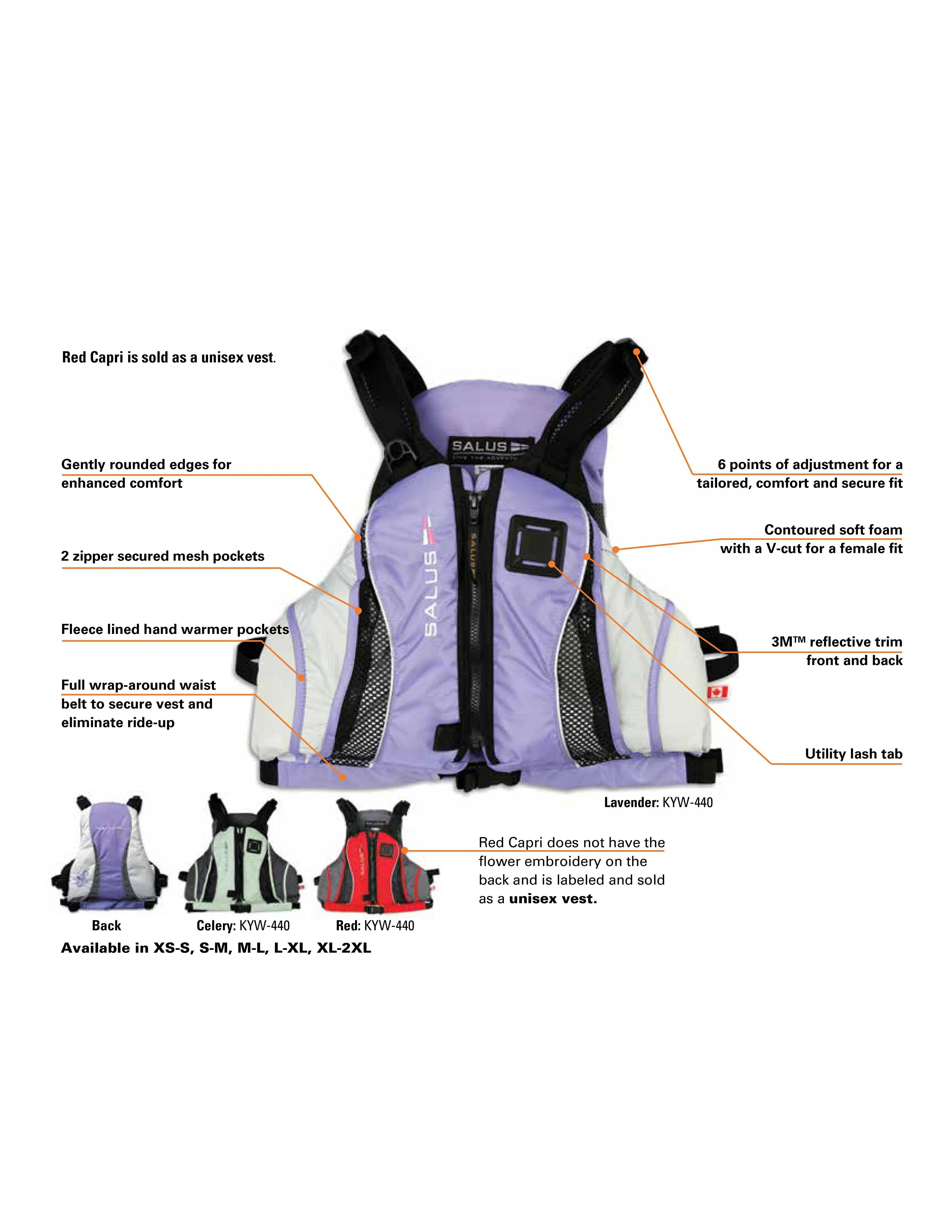 SALUS CAPRI LIFE VEST