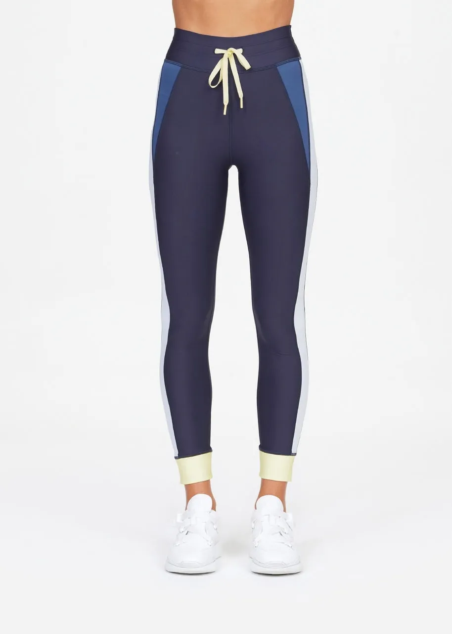 Scandi Midi Pant, Navy