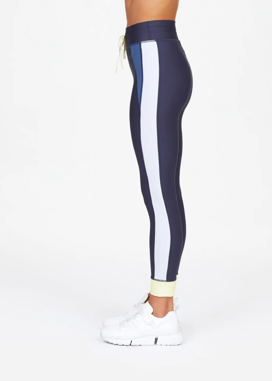 Scandi Midi Pant, Navy