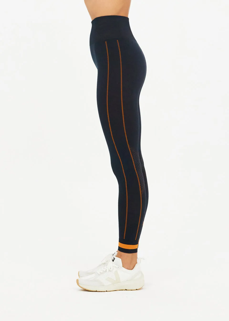 Seamless Midi Pant, Navy