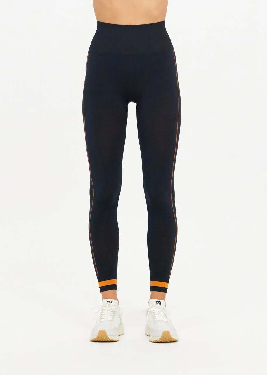 Seamless Midi Pant, Navy