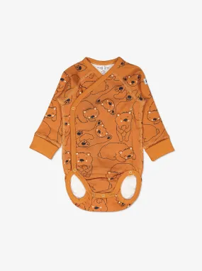 Sleepy Bear Wraparound Babygrow