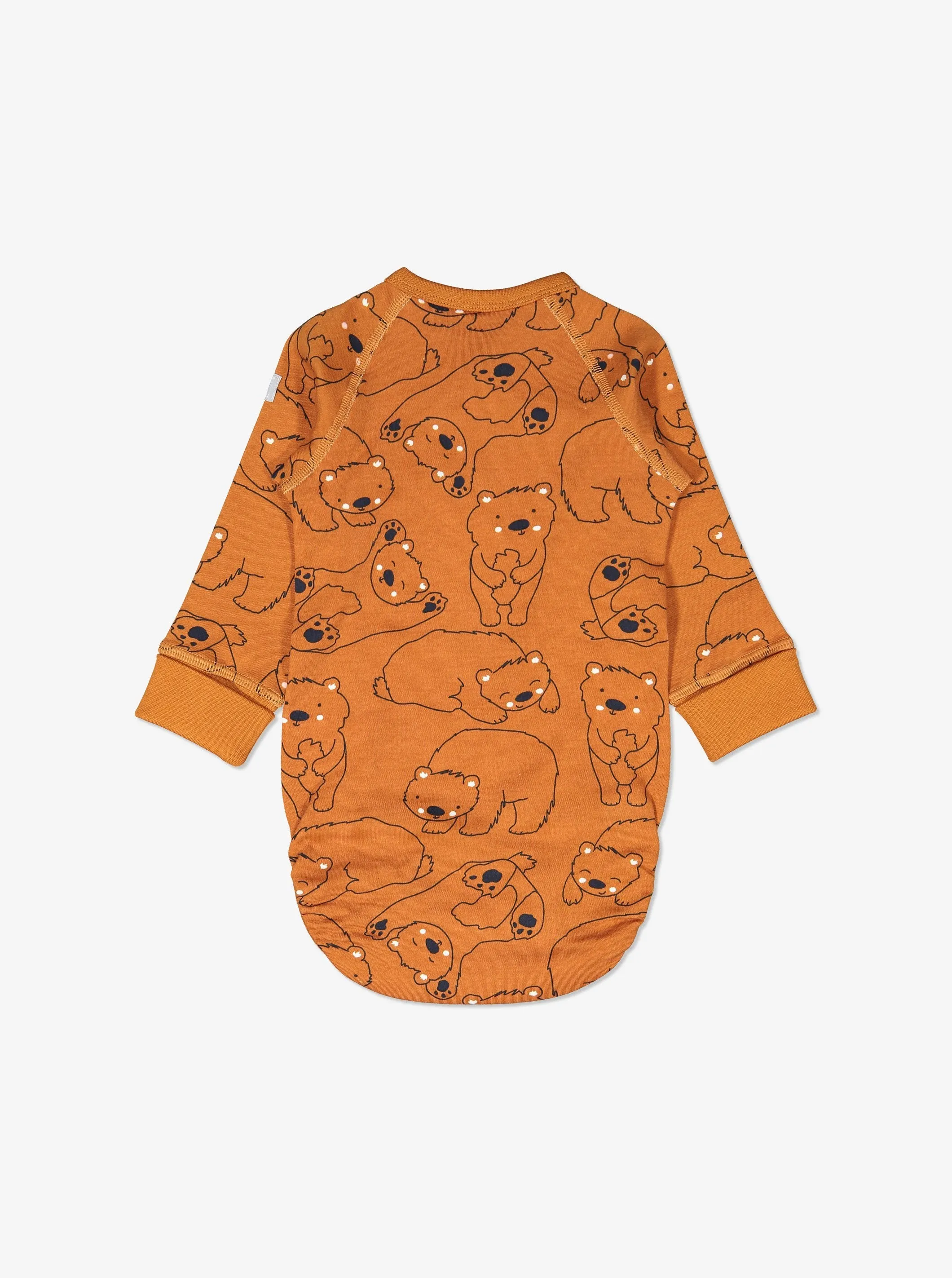 Sleepy Bear Wraparound Babygrow