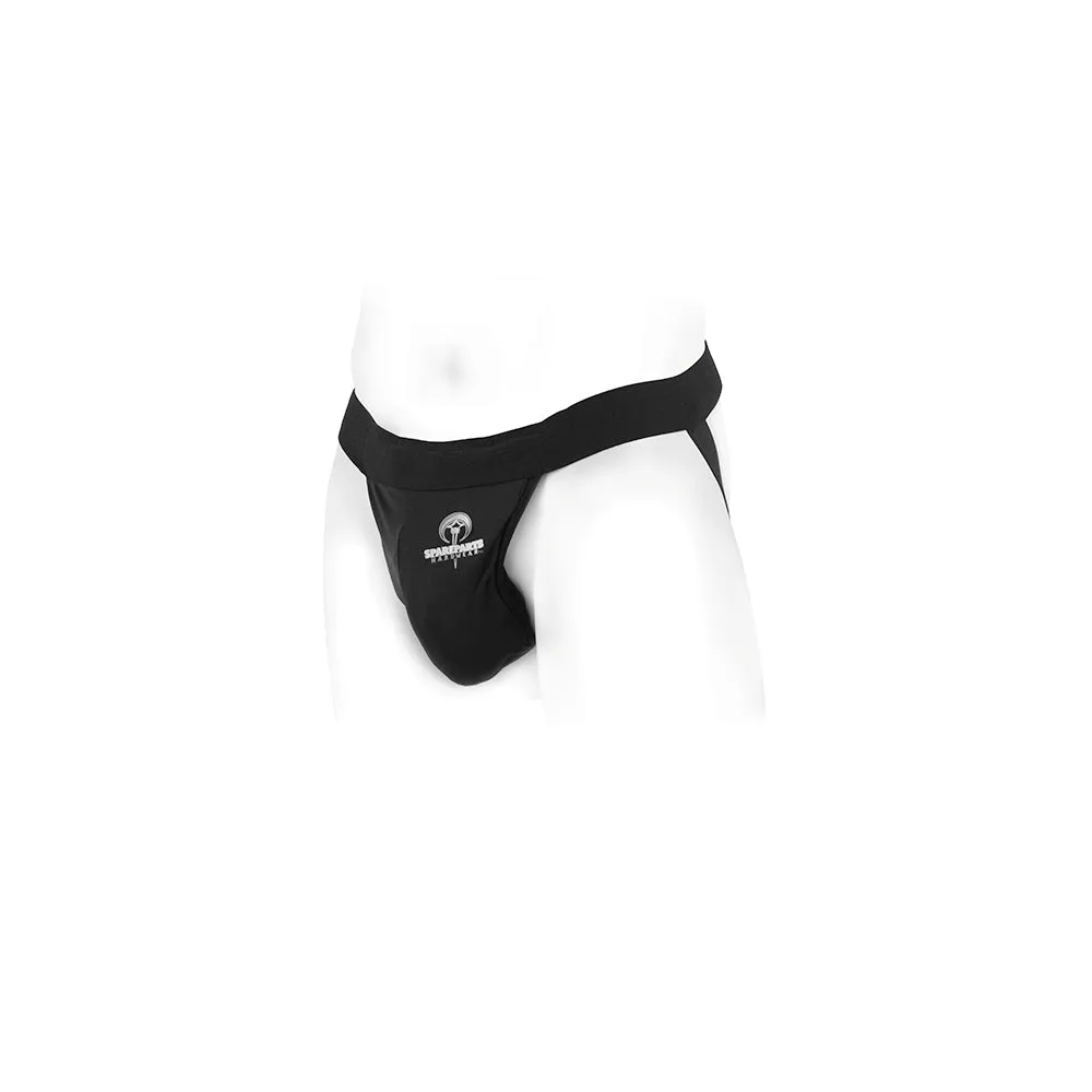 SpareParts Pete Freestyle Nylon Packing Jock Black Size M