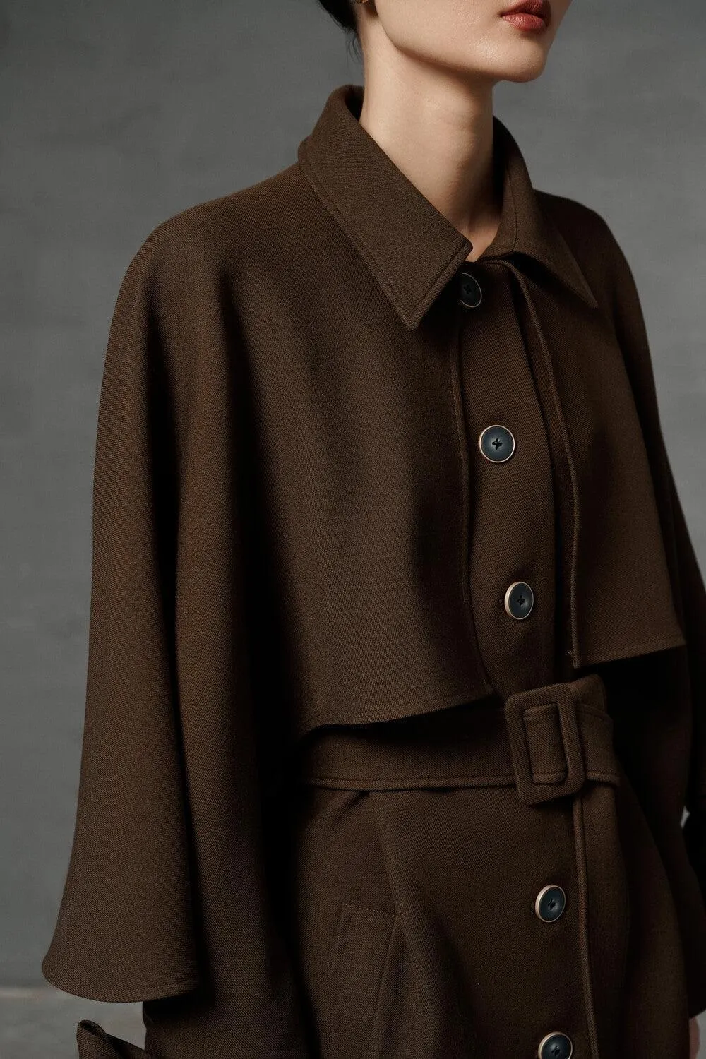 Sterling Cape Shoulder Coat