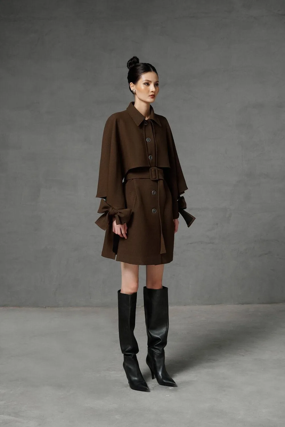 Sterling Cape Shoulder Coat