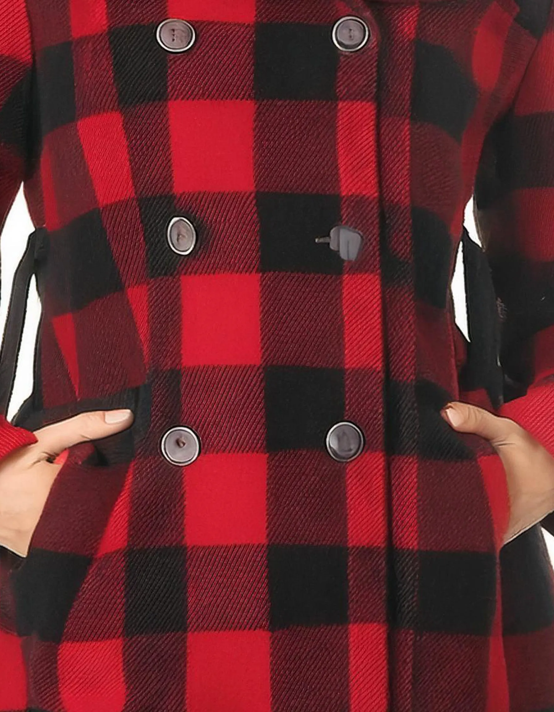 Tartan Treasure Peacoat