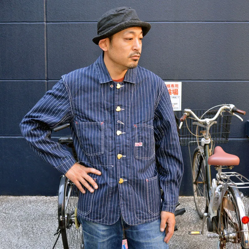 TCB jeans "Cathartt Chore Coat Woven Stripe" Chore Coat