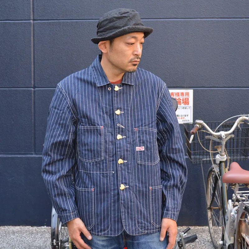 TCB jeans "Cathartt Chore Coat Woven Stripe" Chore Coat