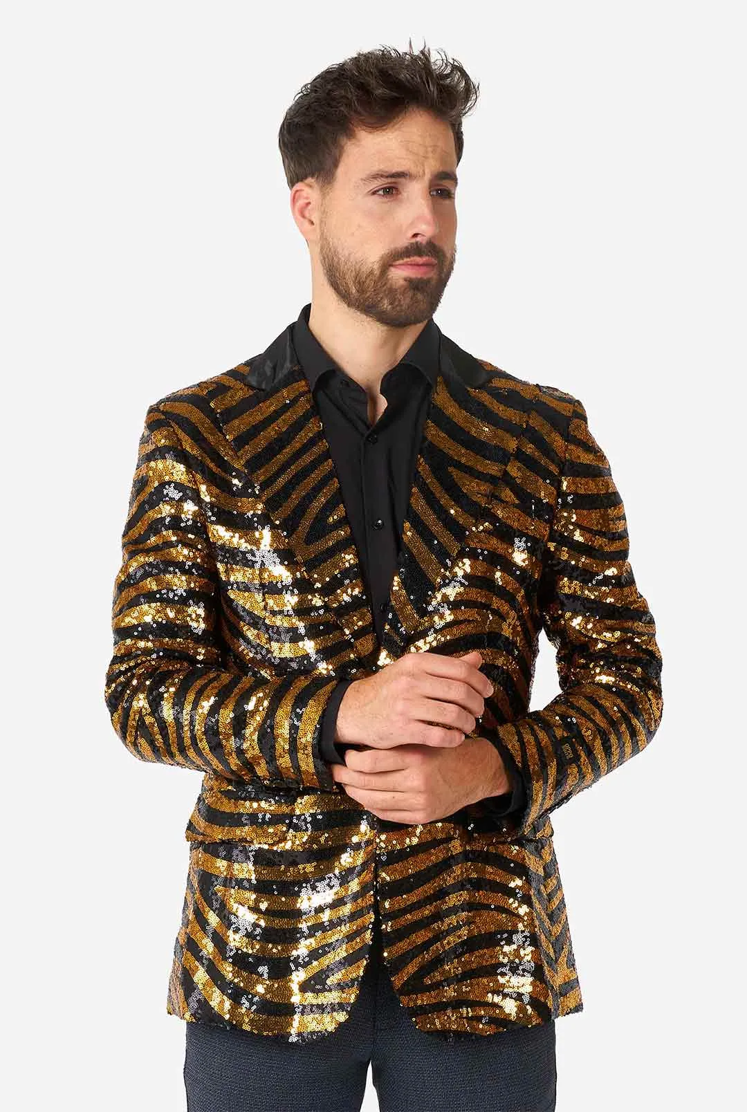 Tiger Royale | Sequin Blazer