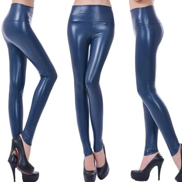 Trendy Slim High Waist Skinny Leggings