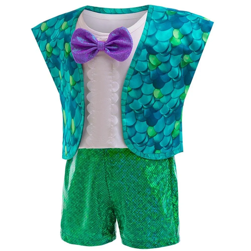 Trolls Branch Cosplay Costume Three-Piece Set For Boy