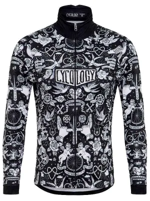 Velo Tattoo Men's Windproof Winter Jacket